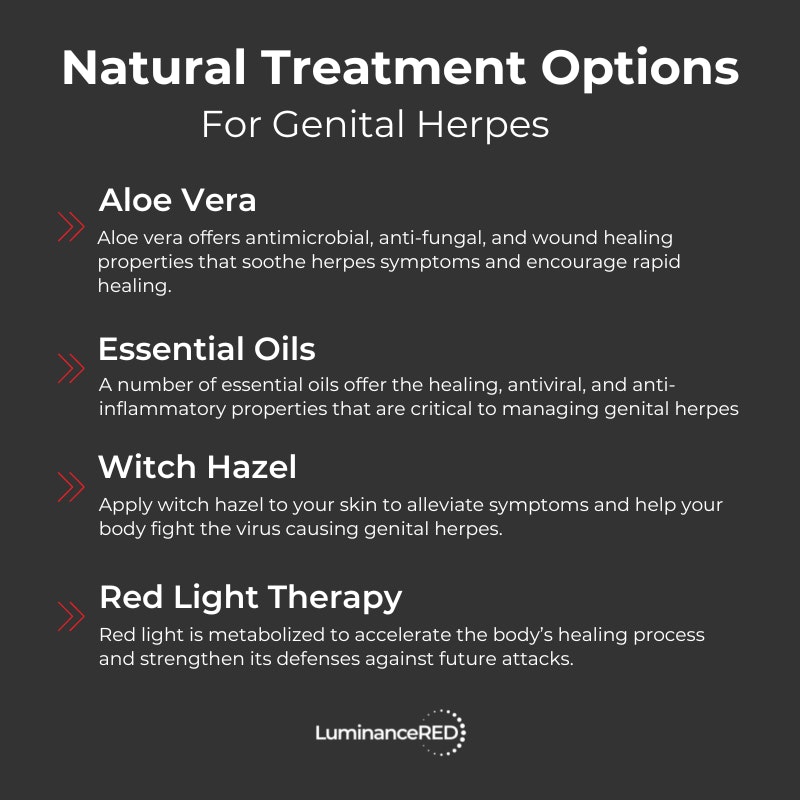 Infographic: Natural Treatments for Genital Herpes: Here Are Your Best Options