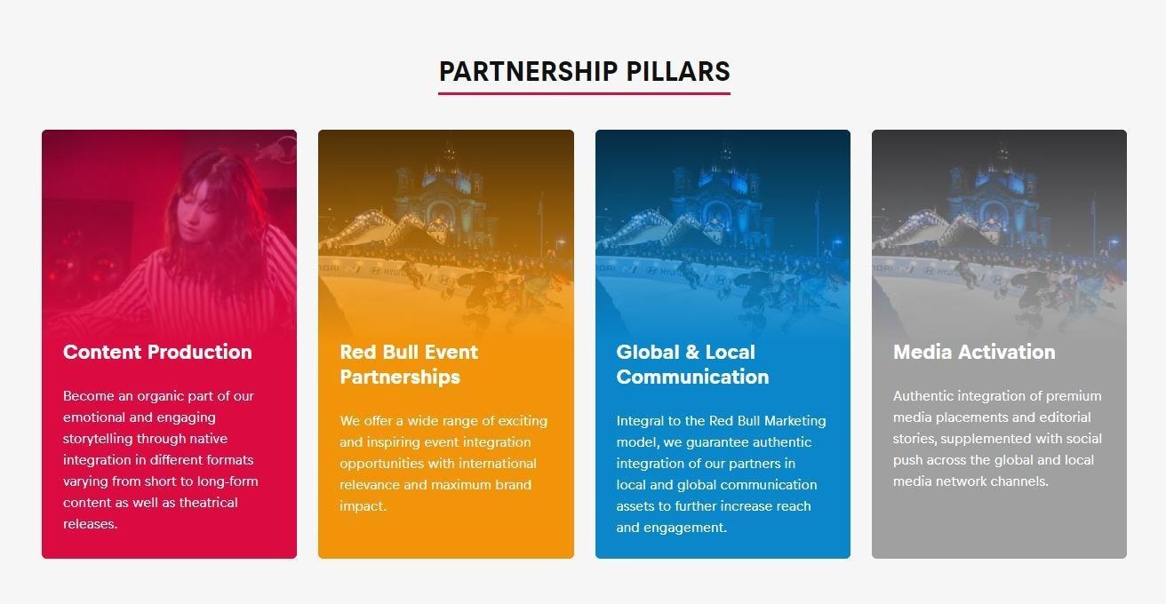 Partnership pillars graphics