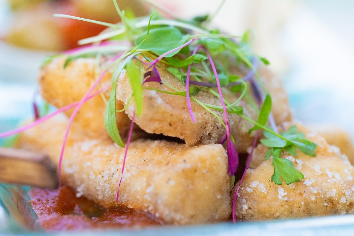 Crispy Skin Barramundi at Cove restaurant