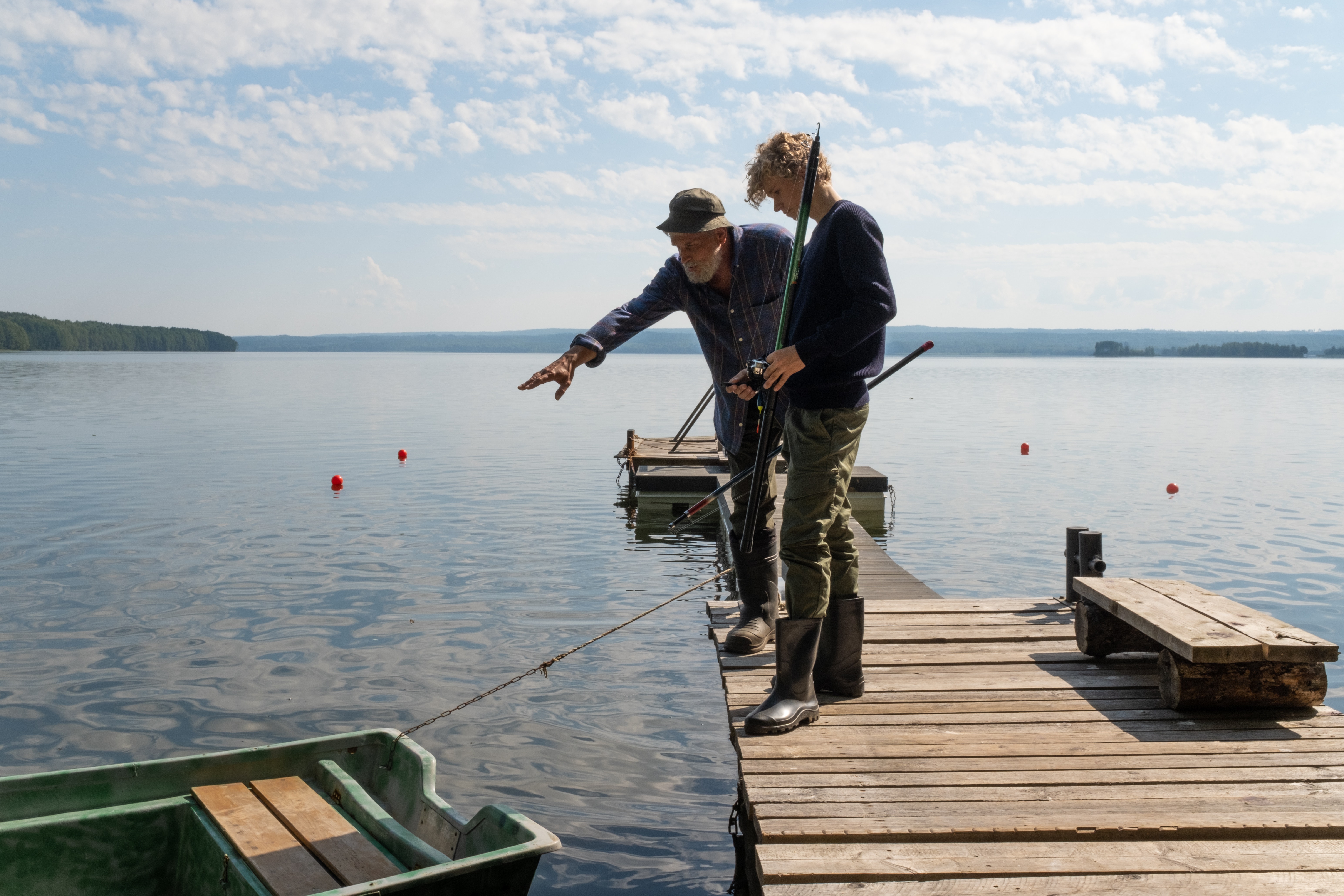 Tips when fishing from a pier